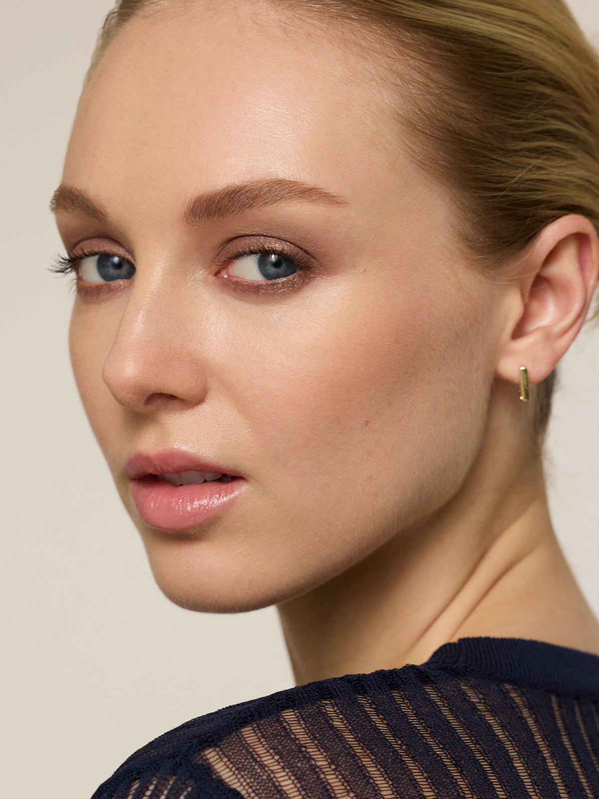 Soft-glam look